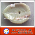 Natural Jade Marble Lotus Leaf with Countertop Sink